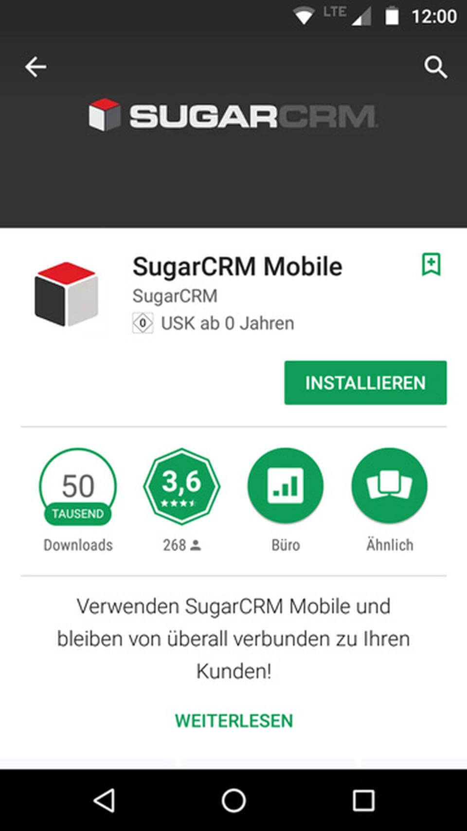 SugarCRM App